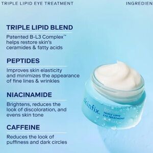 NEW Skinfix 
barrier+ Triple Lipid Brightening Eye Cream